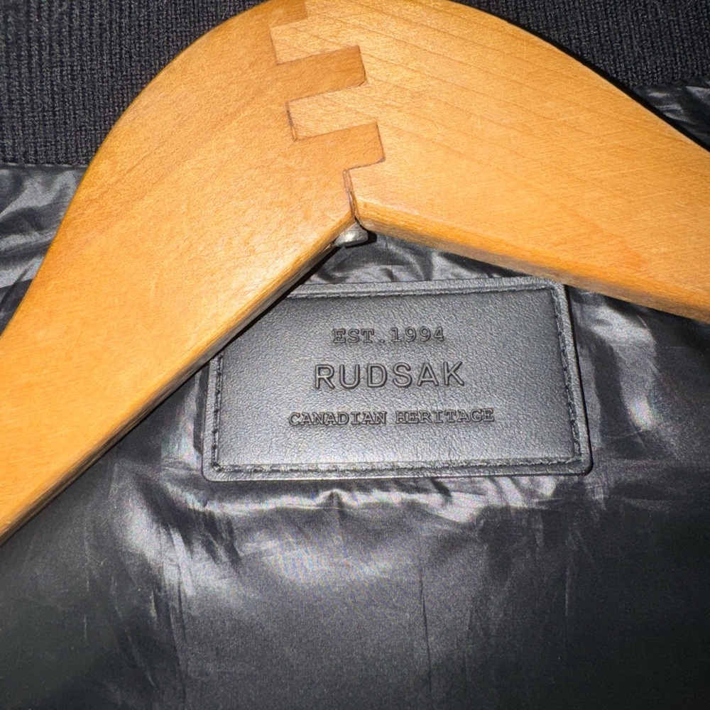 RUDSAK Silver and White crop Jacket